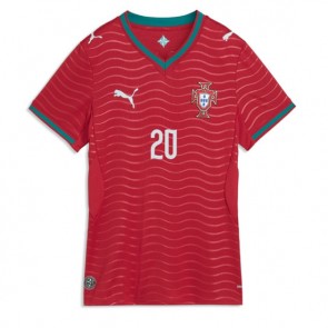 Portugal Joao Cancelo #20 Hjemmebanetrøje Dame VM 2026 Kortærmet